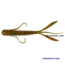 Силикон съедобный Keitech Hog Impact 3,5 (упаковка 10 шт) EA#02 Peach Green FLK